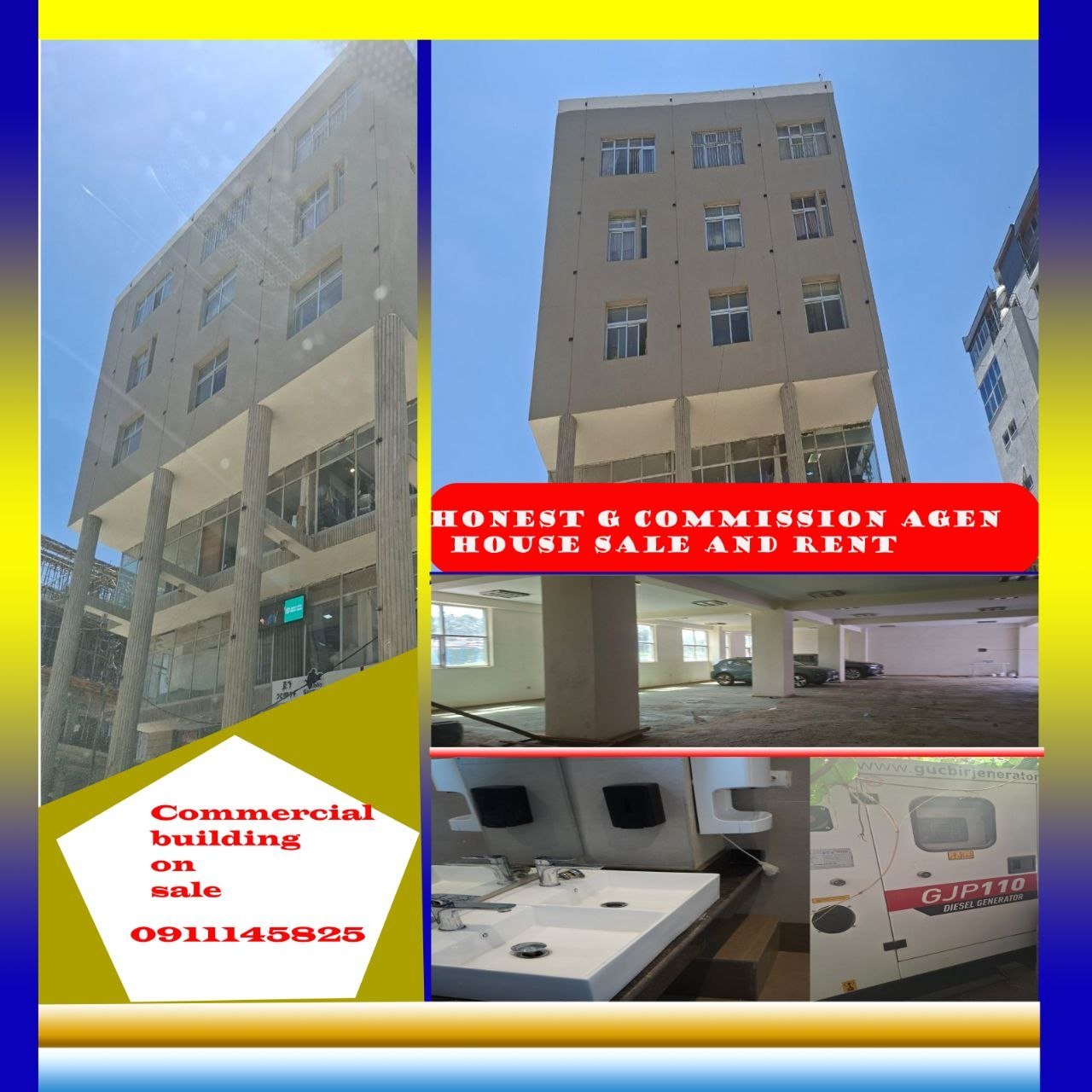 Building on sale
